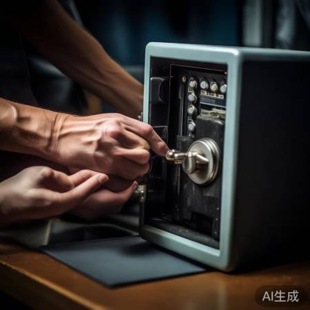 钥匙受阻勿硬转，轻摇保险柜助解