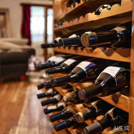 木质/金属红酒架更自然