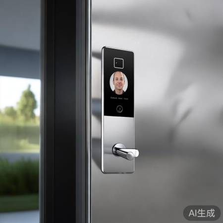 “小米人脸锁，生活更轻松”