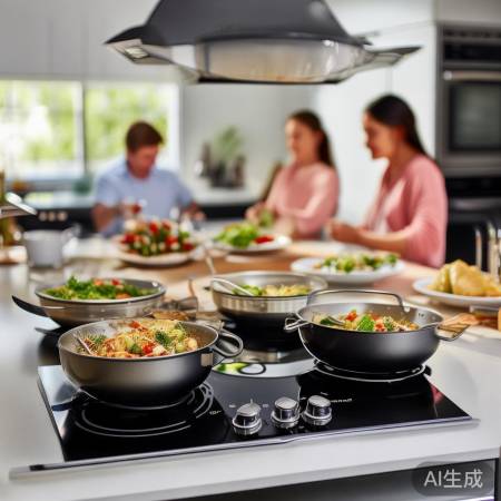 集成灶H型，一机多能省心好。