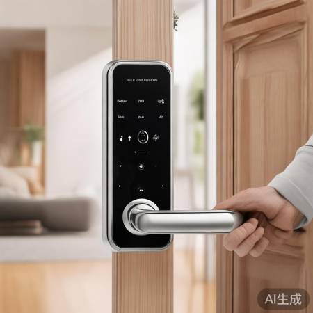 华为智能锁223,操作简便,远