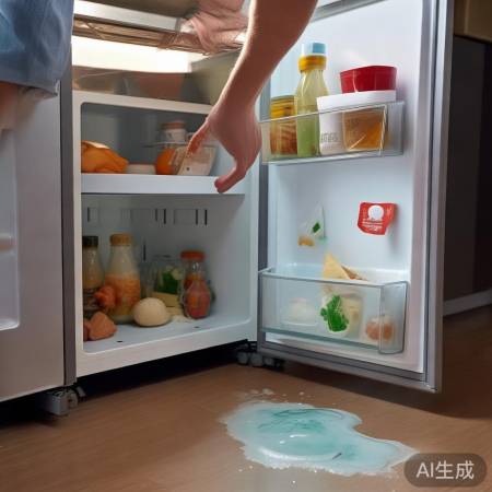冰箱内积水处理