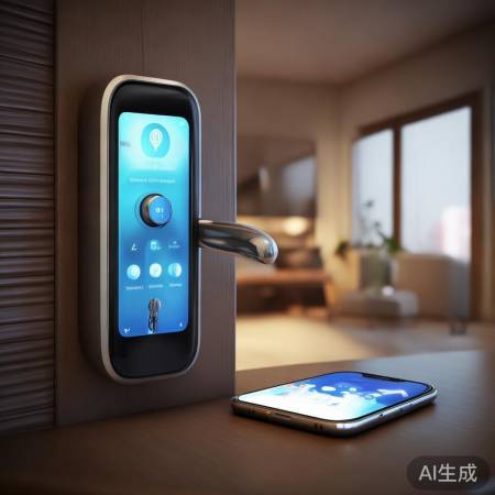 智能锁远程开锁，记录门禁信息