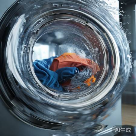 摩擦力让洗衣机脱水