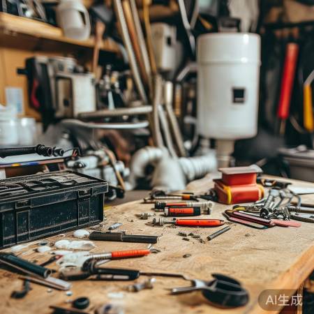 工具清单：螺丝刀、扳手、水管、