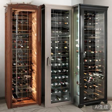 酒柜材质多，选你所爱