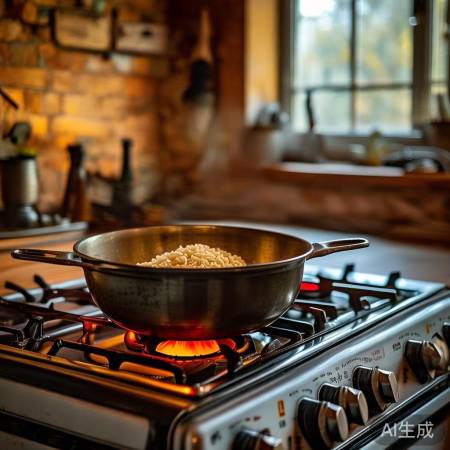 老式燃气灶，煲仔饭惊艳