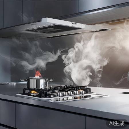 集成灶烟灶联动,厨房清新无忧