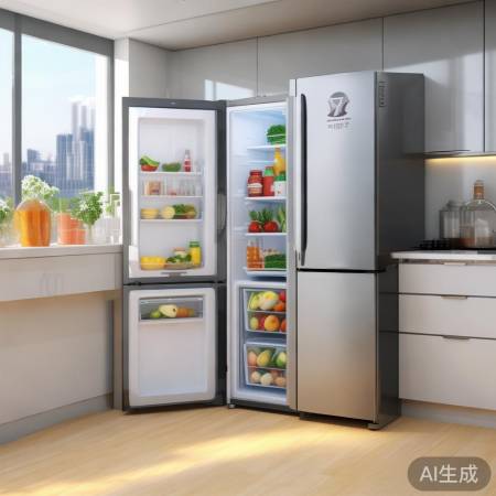 美的冰箱508海尔：智能节能健