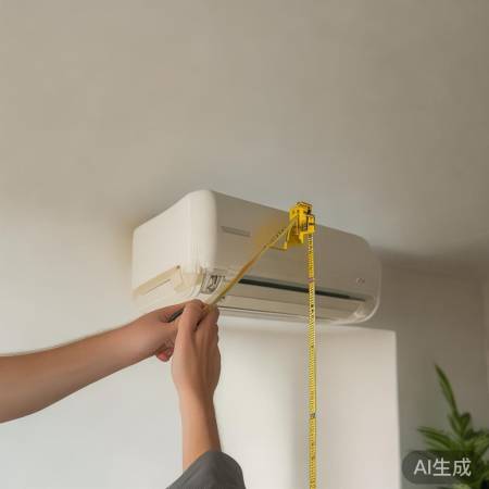 测量空调机位尺寸