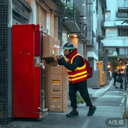 快递柜成救星，网购无忧