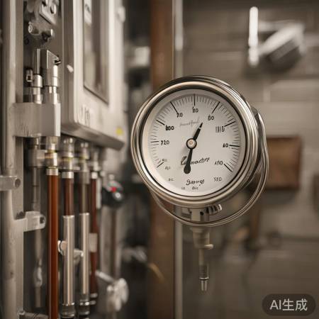 壁挂炉血压计,监控压力正常