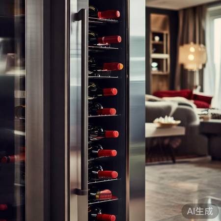 “大朗红酒柜，品味生活新选择”