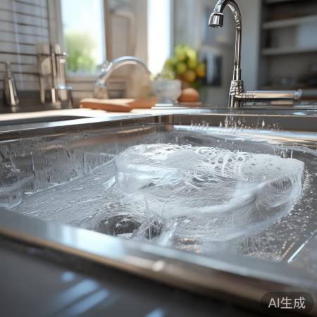 水垢:水中杂质沉积物