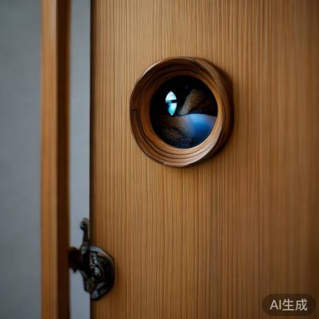 猫眼小点,防偷方便通。