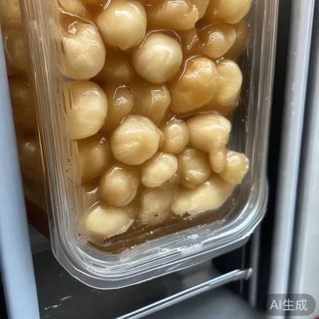 冷冻糖蒜，风味持久口感略逊