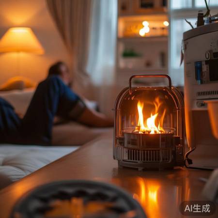 燃气灶效率高，气暖炉更舒适
