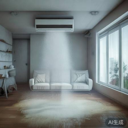 空调制冷致室内潮湿