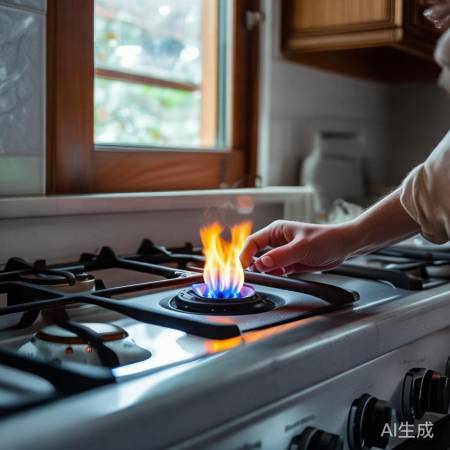 调火焰，通风检查