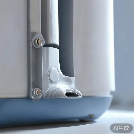 寻找美的热水器排水口