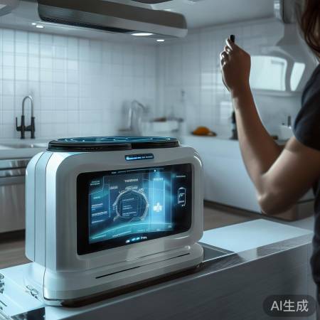 智能语音灶,一键烹饪