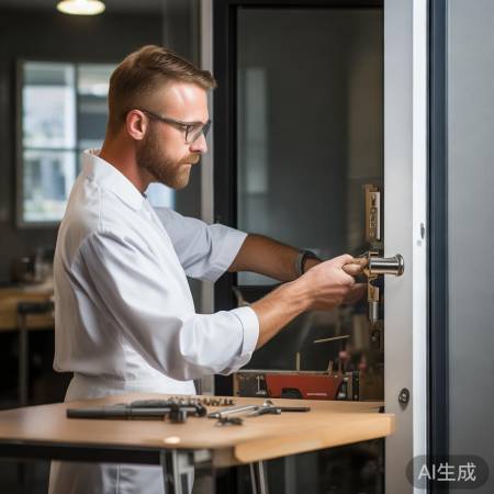 更换锁芯,专业操作,安全检查。