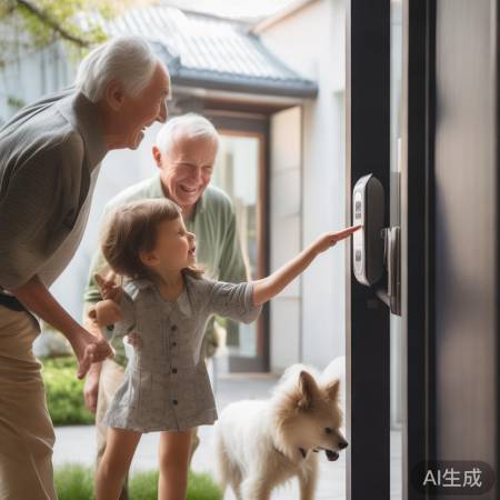 指纹锁，老人小孩宠物福音