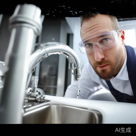 检查水管与水位传感器