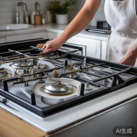 燃气灶安装步骤：炉盘、调节器、