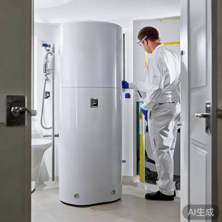 储水式热水器体积大，安装需预留