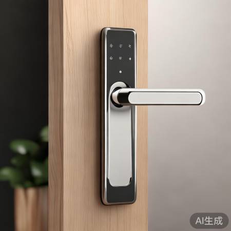 智能锁，简约家居美