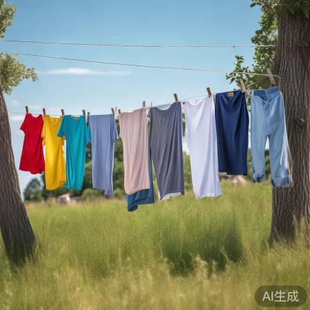 晾晒衣物,通风杀菌