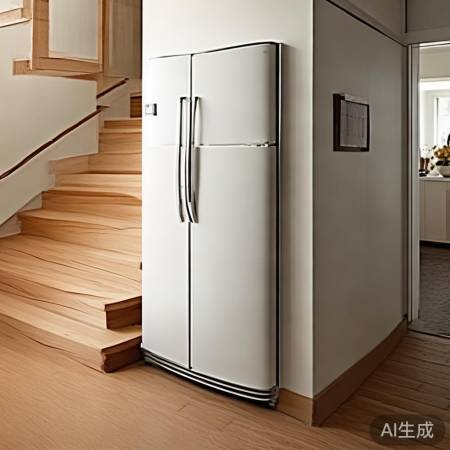 楼梯冰箱，空间装饰两不误