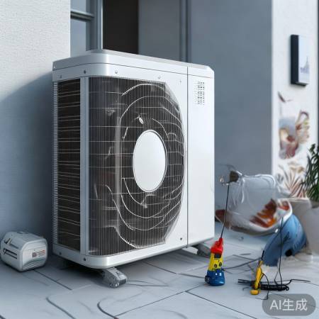 空气能风机体检