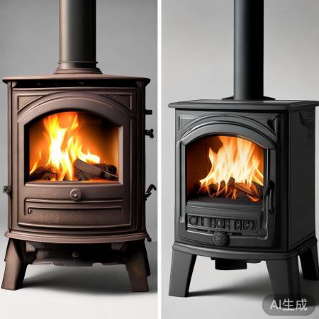 猛火灶效率高,火力不稳;集成灶