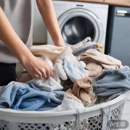 “洗衣防掉线,分开洗更佳。”