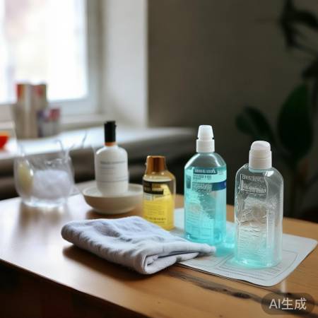 清洁工具:软布、清洁剂、喷壶、