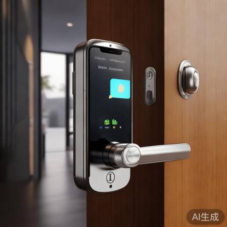 智能锁多方式开锁，安全便捷