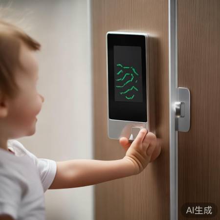 指纹锁识别技术先进，孩子也能轻