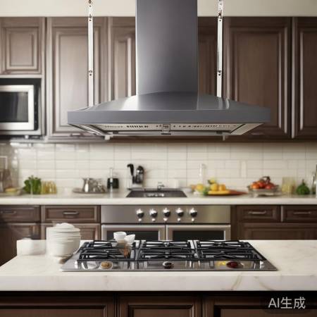 油烟机安装不稳,易抖动