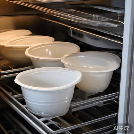 大碗口朝下放，空间利用佳