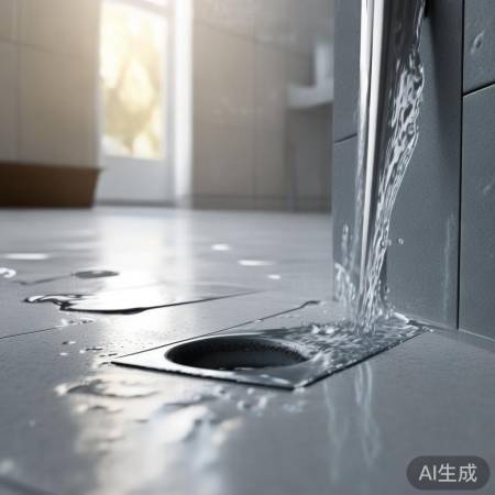 排水坡度要适中