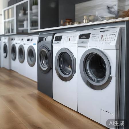 洗衣机品牌多样，预算购买。