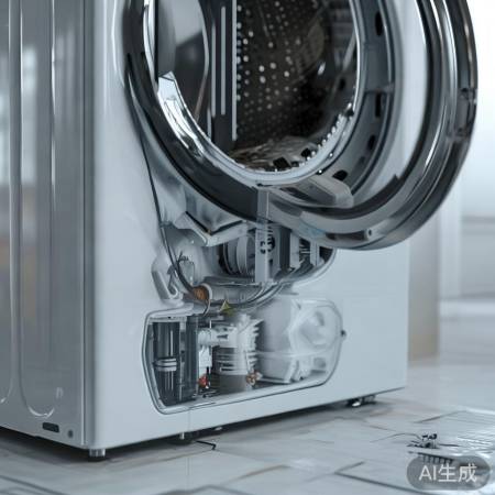 检查洗衣机底部,及时修复