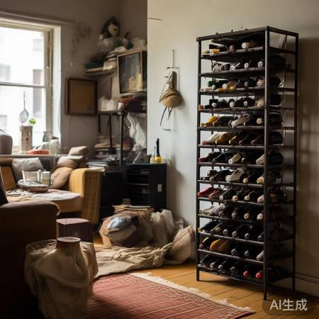 小户型空间,红酒柜占地大
