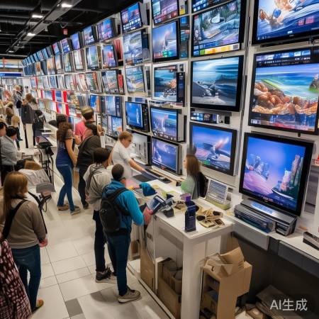 “线上电视热销,线下市场回暖”