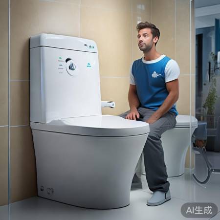 智能马桶功能多,男士小便无用