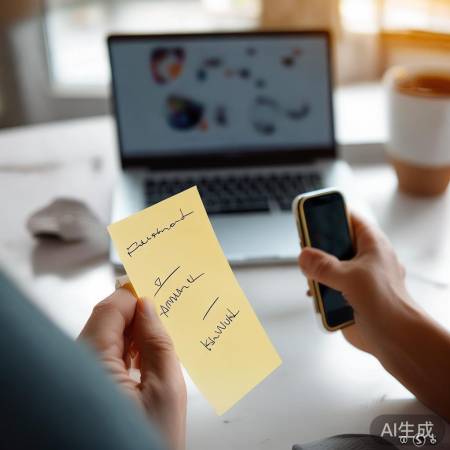 密码复杂难记?记小纸条或拍照