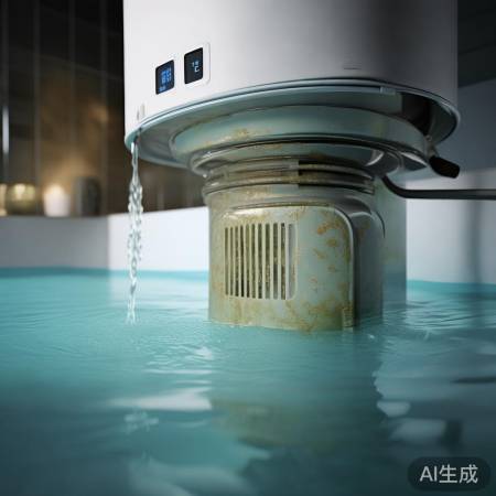 水垢多影响热水器效率