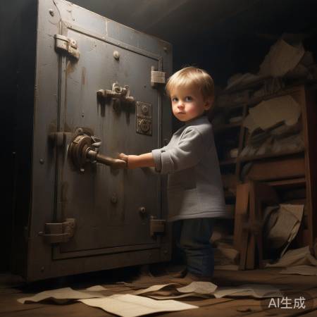 坚强的小家伙,冷静如常